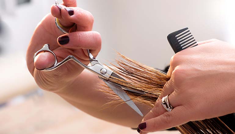 How To Do Hair Cut First Time.